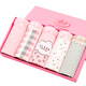 Langsha 5-Pair-Frauen-Briefs reine Baumwolle sexy Mid-T-Waist-Baumwollstoff in Full-Size-Top 1585 niedlicher Blumenstil 165/l [96-116jin [Jin entspricht 0,5 kg]]
