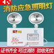消防应急灯安全出口指示灯led双头灯c敏华电工消防应急照明灯约巢 敏华M1349-可应急可常亮