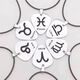 
Toto stickers, twelve constellations necklaces, guitar picks, custom-made best friend couples, titanium steel leather rope necklace, SN9928, one side, one side, one side, one side, zodiac sign - Scorpio, with stainless steel bead chain 60cm