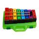 Jingyun Orff eight-tone harp small carillon music teaching aids percussion instrument children's colorful 8-tone sound brick aluminum plate sound block