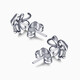 MOYAN (MOYAN) Platinum PT950 Ear Studs Earrings Accessories Ear Plugs Ear Walls Ear Backs Ear Blocks Women's Flat Bottom Thick Style @ Pair
