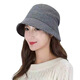
Fangchi Autumn and Winter Female Fisherman Hat Mom Hat Autumn New Women's Autumn All-Match Fashion Top Hat Women's Winter Middle-aged and Elderly Women's Trendy and Fashionable Basin Hat Spring and Autumn DYM-831 Black Adjustable (55-59cm)
