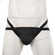 Men's Sexy Underwear Men's Thong Low Waist Back Empty Double Butt Mesh Breathable Sexy Sexy Underwear White M