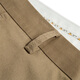 
Dancing with the wolf [Cotton-Function Comfortable] Casual Commuter Mid-waist Stretch Comfortable Versatile Men's Trousers 701 Khaki 38