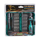 Pro'skit Baogong SD9857M 57-In-1 Destornillador Juego de destornillador Conjunto de teléfonos móviles Desmontaje