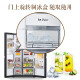 Refrigerador LG de 655 litros Refrigerador de puerta doble abierta, frecuencia variable refrigerada por aire libre, ahorro de energía, sin olor, congelación rápida, fabricación de hielo, gran capacidad, puerta de vidrio doméstico ultra delgado, crema blanca S652GTW16BBBB