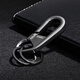 JIUCHENG (JIUCHENG) car keychain motorcycle electric bicycle pendant ring chain men's battery car business waist hanging black 193
