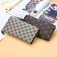 SZNR NEU NEU CASISSBUCH LANGE Reißverschluss Brieftasche Herren große Kapazität Multifunktionaler Männerkupplungsbeutel Modetrendy Brieftasche Brown 21 cm*2 cm*11 cm