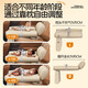 
Mengduofu car baby baby high-speed rail sleeping artifact on the car with the rear seat with the baby inflatable travel sleeping mattress [Extended bed surface] Split pillow adjustable bed surface, baby foldable inflatable cushion car train and airplane