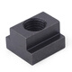 Jinggong (JINGGONG) t-type nut pressure plate trapezoidal block machine tool enlarged convex nut t-shaped block M8M10M12M16M20M24 high-quality 45# steel M6 (5 pieces)