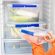 Fengxi Transparent plastic rectangular refrigerator special kitchen commercial seal storage food large fresh-keeping box lift seal model 9901