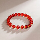 Saturday Fortune Agate Bracelet Good Luck Ball Beads 18K Gold Bracelet Birthday Gift C1910525 About 18cm