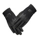 Jihua 3501 Full Finger Tactical Gloves Outdoor Inner Gloves Spring and Autumn Cycling Plus Velvet Warm Touch Screen Gloves Cycling Inner Gloves Black L Inner Full Finger Gloves Medium/L