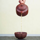 Made in Tokyo, Yixing purple clay pot, handmade teapot, raw purple clay, tea making set, Dezhong teapot 238ml gift box