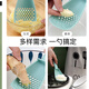 COOKSS Multi-fonction Colander Baby Food Supplément Outil de pomme de terre pressée Mash Taro Pâte Filtre de mouture Filtre et boulettes Deux paquets