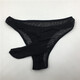 Private Shang Men's Sexy Underwear, Elastic Mesh Underwear, Transparent Belt Cover, T-Pants, T-string Underwear, Black, One Size Fits All, 170Jin. Jin is equal to 0.5kg.