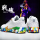 Niyuansu Nuevas zapatillas de baloncesto Mamba Spirit Mamba Hombres transpirables Cemento Cemento RESISTANTE RESISTENTE BAJO BOTAS DE COMBATO DE SONENTA ALTAVABLE 695 Negro Purple 43