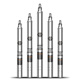 
People's stainless steel deep well pump 220V household well submersible pump high head Shanghai three-phase 380v pump 130DQJ15807 impeller 4KW wire 1 meter