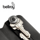 
Bellroy Australia Key Cover Plus Spring New Third Generation Minimalist and Skillful Key Bag Simple Leather Men and Women Ink Black