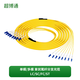 
Super Broadcom indoor multi-core fiber bundled tail fiber tail cable 4-core 8-core 12-core LC-LC single-mode/multi-mode beam-shaped branch optical cable jumper 4-core single-mode branch cable LC-FC 20m
