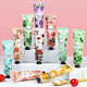 Flower and fruit plant extract hand cream for men and women, moisturizing and rejuvenating, winter anti-dry and cracked hand moisturizing cream, flower and fruit hand cream, random fragrance 30g*5 sticks