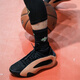 Adidas Harden Vol. 8 Harden 8 Black and White Red and Orange Breathable Low Top Wear Resistant Non-slip Sports Men's Basketball Shoes IE2694 Black and Orange 43 (265mm)