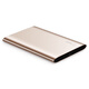 Small disk (XDISK) 1TB USB3.0 mobile hard drive X series 2.5-inch rose gold ultra-thin all-metal high-speed portable file data backup storage stable and durable