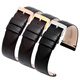 Adapté à Armani Black Warrior Watch AR60028 / 60003 AR11143 / 11011 Accessoires de sangle de montre à chute de vache en cuir authentique 22 mm Black Back 22 mm