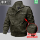 JEEP SPIRITSPIRIT吉普JEEP男士德国执政官飞行员外套男二战美军军迷2025 将军绿色 9903秋冬 加绒 L (120-140斤)