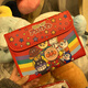 Wen Dong Huili Dokument Aufbewahrungstasche Cartoon Multifunktionaler Babygeburtsurkunde Impfstoff Diese Schwangerschaftsinspektion Speichertasche Mama Bag Hand Account Bag [Red Victory]