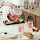 SUPOR health kettle, teapot, stewing kettle, integrated electric kettle, constant temperature insulation, fully automatic home office flower teapot, glass tea kettle, milk regulator, 86mm large diameter filter, 316L multi-stage temperature adjustment 1.8L
