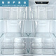 Special fresh-keeping box storage box storage box refrigeration box drawer egg vegetable sorting box storage 4882. PET handle box with lid-1 medium size