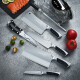 Shibazizuo Knife Set Composite Steel Kitchen Knife Jinfan Seven-piece Knife Set G2001 [Exquisite gift box]