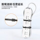CABLE CREATION One-line Velcro cable management machine computer cable with cable tie cable storage glue back nylon buckle data cable power cable bundle/management/harness cable with cat eye cable storage and management cable 50 set [150MM*9MM] hole-mounted model