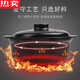 CLCEY德国进口品质砂锅耐高温煲陶瓷小沙锅煲汤锅炖锅家用燃气煲仔饭汤 白色 3271 适合3-5人 0ml