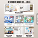 Hisense 470 Small Rubik's Cube Refrigerator four-door ultra-thin zero-embedded refrigerator household first-class energy efficiency dual-frequency home appliances national subsidy 20% trade-in BCD-470WMK1DPU