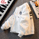 Чуксия Xiaoxiangfeng Heavy Bomber Jacket, мужская бейсбольная форма, весенняя и осенняя модная одежда пары, мужские топы, 826 Black 2xl [Рекомендуется 140-160JIN [JIN равно 0,5 кг]]