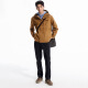 添柏岚（Timberland）冲锋衣男春夏户外登山服硬壳工装夹克防风连帽防水外套A695W A695WEH2/深小麦色 XS 165 建议100-120斤