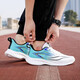 
Warrior sports shoes for men's students outdoor running shoes light casual shoes men's shoes WXY(ZA)-3291 white, blue and yellow 39
