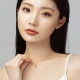 Chinese gold gold pendant 999 pure gold four-leaf clover blessing character pendant female festival birthday gift [eight-way blessing] about 0.3g