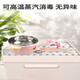 Yoshida Kumori baby food supplement tool baby bowl spoon set anti-fall silicone food supplement spoon full set of newborn rice paste tableware 400ml green insulation bowl + suction cup