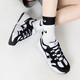 
Nike women's shoes TECH HERA mesh breathable sports shoes heightened casual shoes dad shoes ins trend DR9761-101 black and white 35.5
