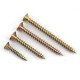 Haodong hardened color zinc fiberboard nails, high-strength self-tapping screws, furniture wood screws, dry wall nails, wall panel nails, M4M5, M4*25 (one jin [Jin equals 0.5 kg] about 725 pieces)