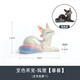Xixi Taitai color changing little fox tea pet cute personalized tea treasure small ornaments on the tea table tea ceremony tea play tea set creative can be raised morning and evening a pair of color changing foxes