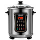 Yongxing DYG-50AFW electric stew pot 304 stainless steel electric soup pot household multi-functional large-capacity fully automatic soup and porridge artifact commercial health-proof water-proof stew pot for stewing lemon paste (DYG-180W) 18L steel liner 6L porcelain stew pot