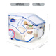 LOCK&LOCK plastic grain rice bucket sealed storage rice box 12 liters (can hold 10kg rice) with pulley and free measuring cup