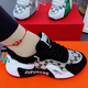 Fr.Yh.Zh Changan District Gege Show Fashion Women Women OUGENSHA JFR Summer Mens and Women's Light and Breffable Casual Dancing Chaussures 9928 White Grey Women 37
