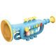Jennerson Kinder Saxophon Baby kleiner schwarzer Röhrchen Elektrische Windinstrumente Kollektion für Anfänger Leicht zu lernen tragbare Musikspielzeug Red Clarinet [gewöhnliche Batterie]