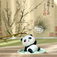 Bezaubernde Katzen-Desktop-Ornamente für Büro Mädchen Geburtstag Geschenke für Mädchen High-End-Gefühle für Freundin praktische kulturelle und kreative Geschenke für Panda Rolling Ornamente Set von vier + exquisiten Geschenkboxen