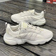 阿迪达斯 （adidas）三叶草男鞋女鞋夏季运动鞋网面透气跑步鞋复古老爹鞋休闲鞋JQ3927 JS3026/浅灰色 39